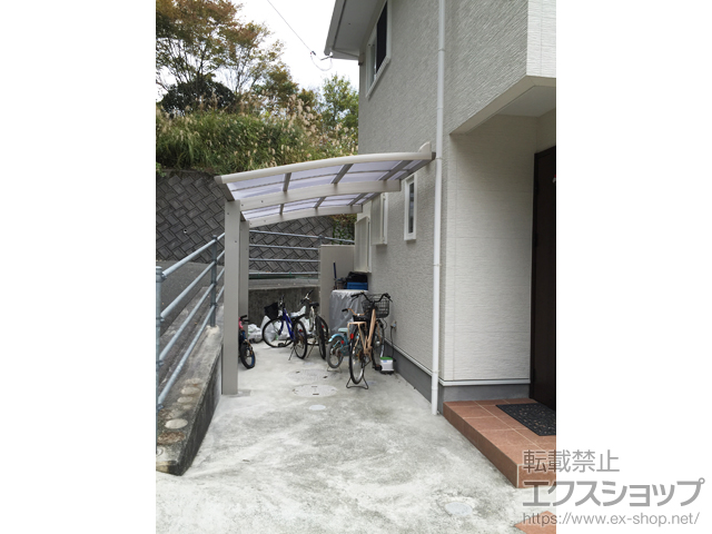 愛媛県大洲市ののカーポート レイナポートグラン　積雪〜20cm対応 施工例