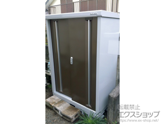 神奈川県横浜市のの物置・屋外倉庫 シンプリー 一般型 (MJX-095C-P-TB) 施工例