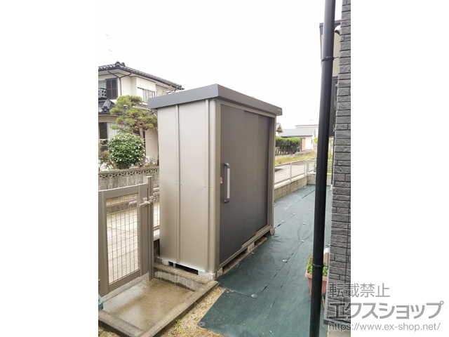 熊本県熊本市のの物置・屋外倉庫 エスケーエイト SK8-50 一般型 1800×800×1940 SK8-50 施工例