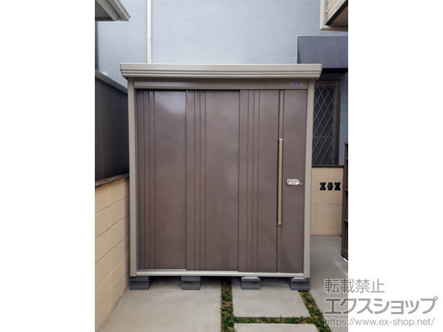 大阪府枚方市のの物置・屋外倉庫 Mr.ストックマンダンディ 一般型（ND-1819-B ） 施工例