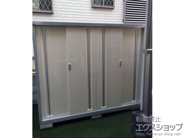 愛知県名古屋市のの物置・屋外倉庫 シンプリー 一般型 (MJX-199D-P-FW) 施工例