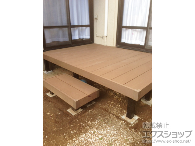 ののウッドデッキ マージウッドデッキ 施工例