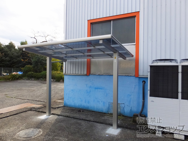 神奈川県横浜市ののサイクルポート・駐輪場 エフルージュグランミニ ZERO 積雪〜20cm 施工例