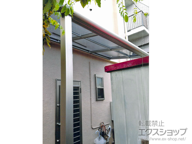東京都三鷹市ののテラス屋根 ヴェクターテラス R型 テラスタイプ 単体 積雪〜20cm対応 施工例