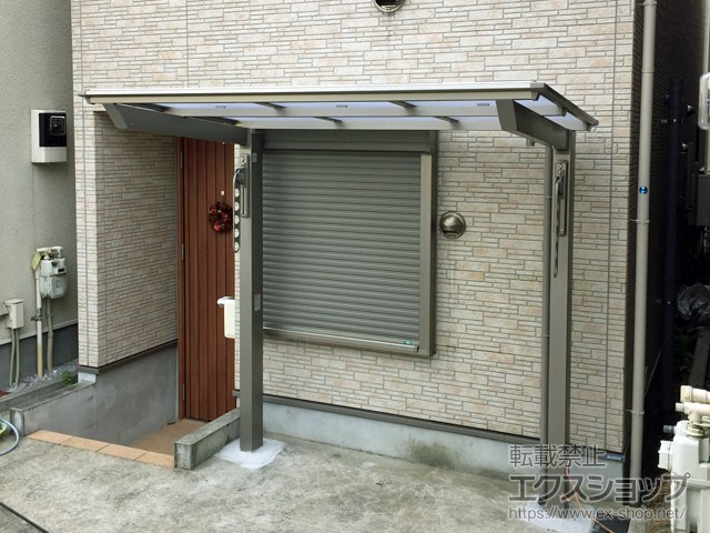 東京都大田区ののサイクルポート・駐輪場 ネスカFミニ (フラットスタイル) 積雪〜20cm対応 施工例