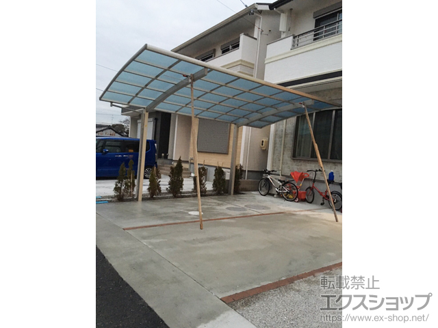 愛知県岩倉市ののカーポート レイナポートグラン　積雪〜20cm対応 施工例
