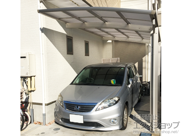 東京都足立区ののカーポート プレシオスポート 積雪〜20cm対応 施工例