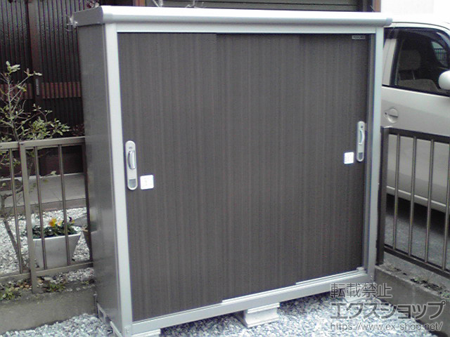 愛知県豊橋市のの物置・屋外倉庫 エスモ 一般型(ESE-1505E-DW) 施工例