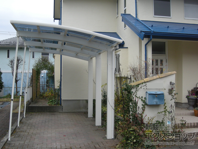 宮城県名取市ののカーポート レイナポートグラン50 積雪〜50cm対応 施工例