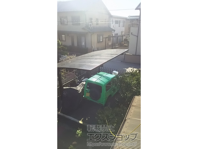 埼玉県狭山市ののカーポート レイナポートグラン　積雪〜20cm対応 施工例