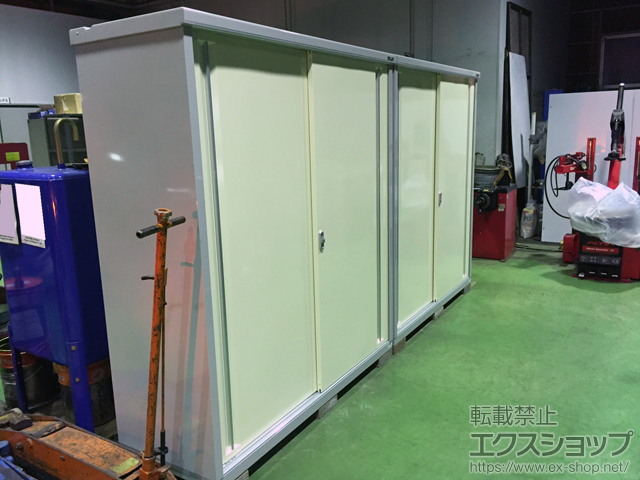 新潟県新潟市のの物置・屋外倉庫 シンプリー 一般型 (MJX-176E-FW) 施工例