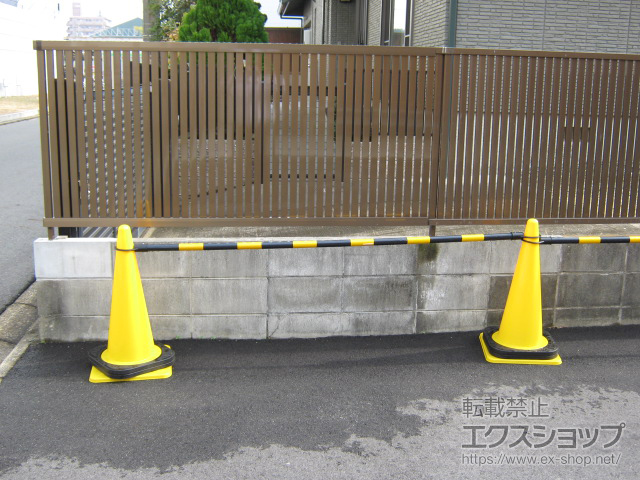 愛知県名古屋市ののフェンス・柵 ライシスフェンス4型 フリーポールタイプ 施工例