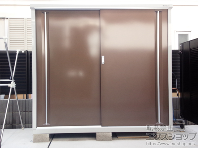 東京都中野区のの物置・屋外倉庫 シンプリー 一般型 (MJX-175D-TB ) 施工例