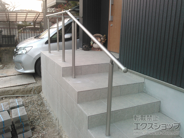 大阪府枚方市ののフェンス・柵 パルトナーUDフェンス 1型 自立タイプ 施工例