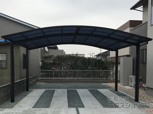 熊本県合志市ののカーポート レイナツインポートグラン　積雪〜20cm対応 施工例