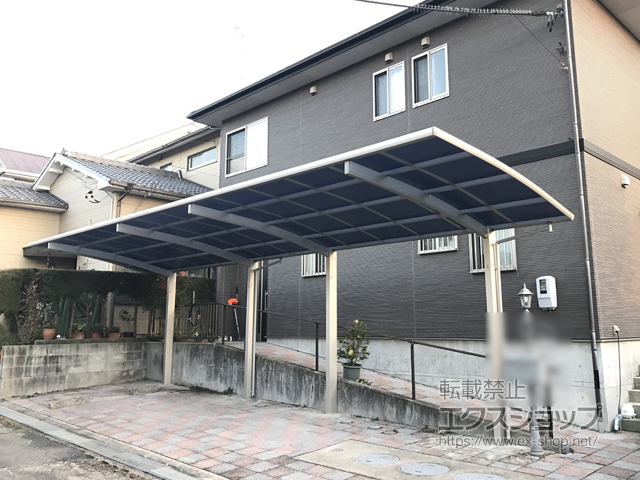 愛知県春日井市ののカーポート レイナポートグラン 縦連棟　積雪〜20cm対応 施工例