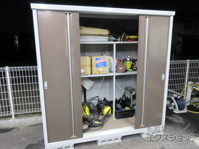 神奈川県大和市のの物置・屋外倉庫 シンプリー 一般型 (MJX-199E-P-TB) 施工例