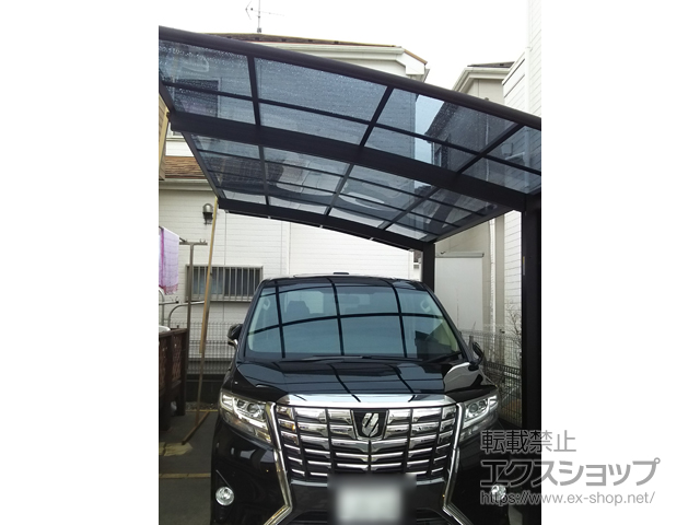 埼玉県川口市ののカーポート プレシオスポート 積雪〜20cm対応 施工例
