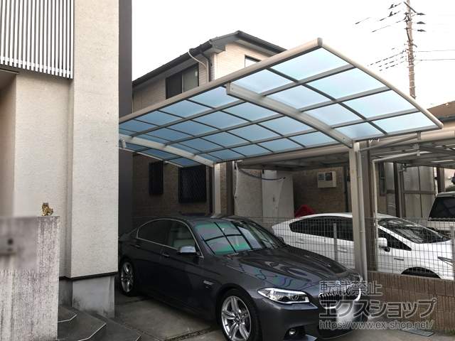 千葉県柏市ののカーポート レイナポートグラン　積雪〜20cm対応 施工例