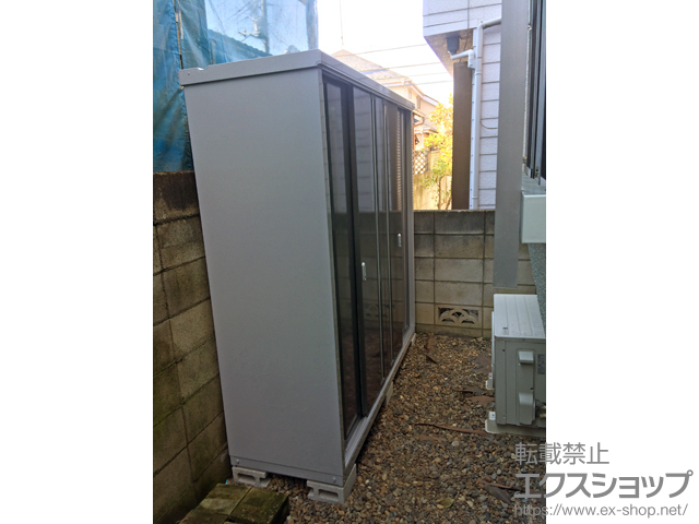 東京都中野区のの物置・屋外倉庫 シンプリー 一般型(MJX-196EP PG) 施工例