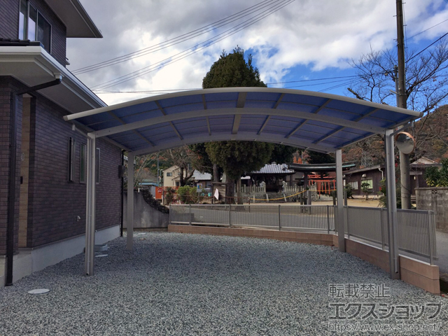 兵庫県西脇市ののカーポート レイナツインポートグラン　積雪〜20cm対応 施工例