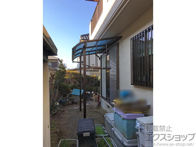兵庫県神戸市ののテラス屋根 ヴェクターテラス R型 テラスタイプ 単体 積雪〜20cm対応 施工例