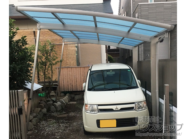 神奈川県平塚市ののカーポート レイナポートグラン　積雪〜20cm対応 施工例