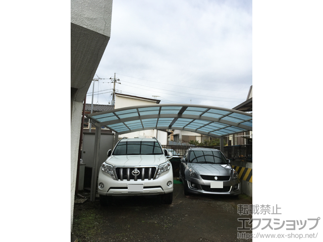 東京都日野市ののカーポート レイナツインポートグラン　積雪〜20cm対応 施工例