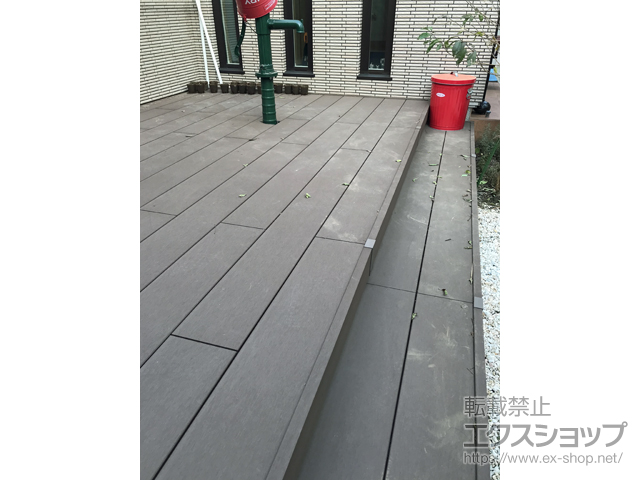 埼玉県さいたま市ののウッドデッキ リウッドデッキ 200 施工例