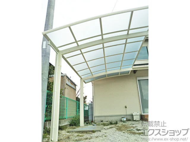 静岡県磐田市のYKKAPのカーポート レイナポートグラン　積雪～20cm対応 施工例