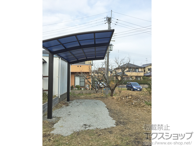 奈良県奈良市ののカーポート レイナポートグラン　積雪〜20cm対応 施工例