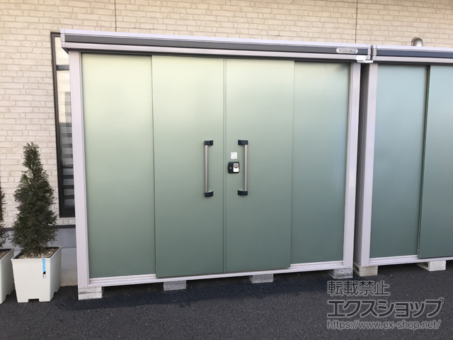 茨城県牛久市のの物置・屋外倉庫 エルモ 一般型 2570×1170×2121 LMD-2511-EG 施工例