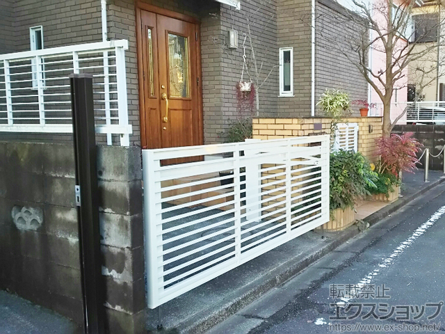 東京都町田市ののカーゲート オーバードアS1型 手動式 施工例