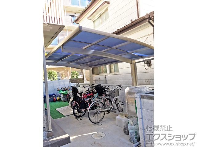 埼玉県さいたま市ののカーポート プレシオスポート 積雪〜20cm対応 施工例
