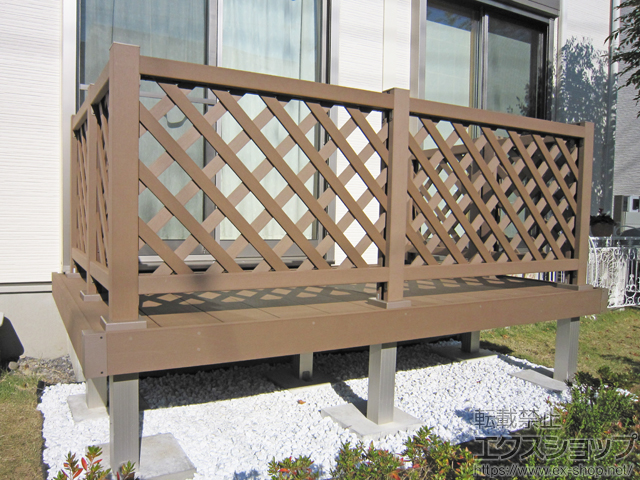 神奈川県小田原市ののウッドデッキ マージウッドデッキ 施工例