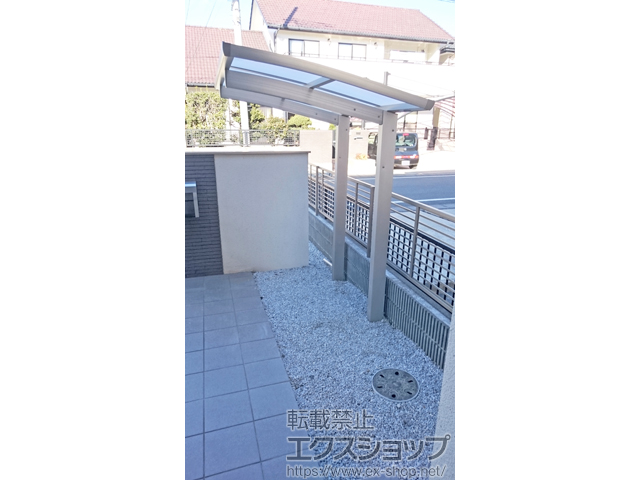 群馬県前橋市ののサイクルポート・駐輪場 プレシオスポート ミニ 積雪〜20cm対応 施工例