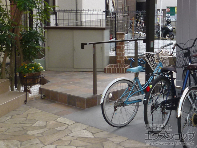 東京都大田区ののフェンス・柵 アーキレール 歩行補助手すり 施工例