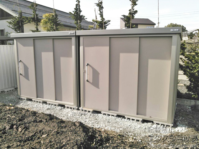 山形県寒河江市のの物置・屋外倉庫 エスケーエイト SK8-100 一般型 2200×1600×1940 SK8-100 施工例