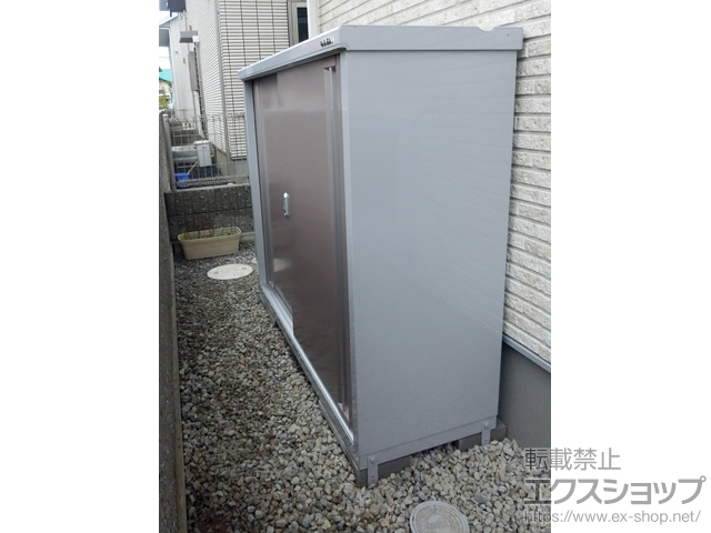 香川県高松市のの物置・屋外倉庫 シンプリー 一般型 (MJX-155C-P-AR) 施工例