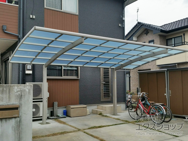 栃木県足利市ののカーポート レイナポートグラン　積雪〜20cm対応 施工例