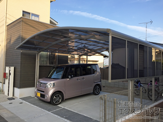福岡県福岡市ののカーポート レイナツインポートグラン　積雪〜20cm対応 施工例