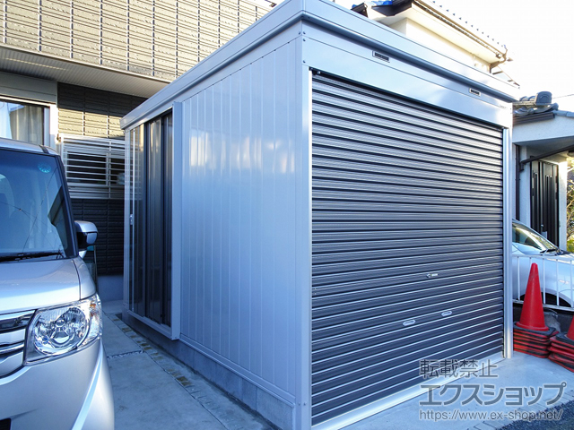 東芝LEDJ-43003N-LD9 .DIY.ガレージ.倉庫 イナバ倉庫 多雪型 9286×5886×3665 ジャイアント SGN-358GUN-3