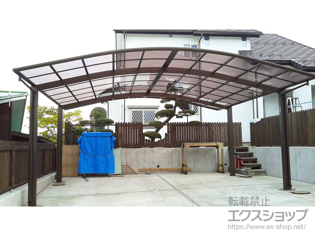 神奈川県横浜市ののカーポート レイナツインポートグラン　積雪〜20cm対応 施工例