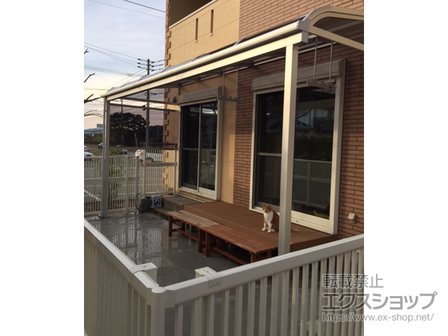 福岡県福岡市ののウッドデッキ マージウッドデッキ 施工例