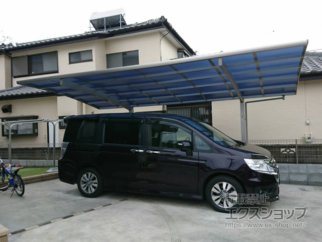 千葉県千葉市ののカーポート レイナポートグラン　積雪〜20cm対応 施工例