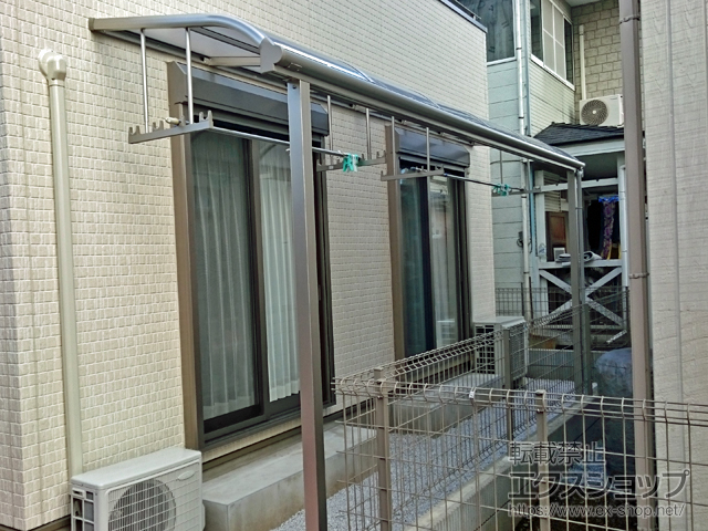 神奈川県相模原市ののテラス屋根 ヴェクターテラス R型 テラスタイプ 単体 積雪〜20cm対応 施工例