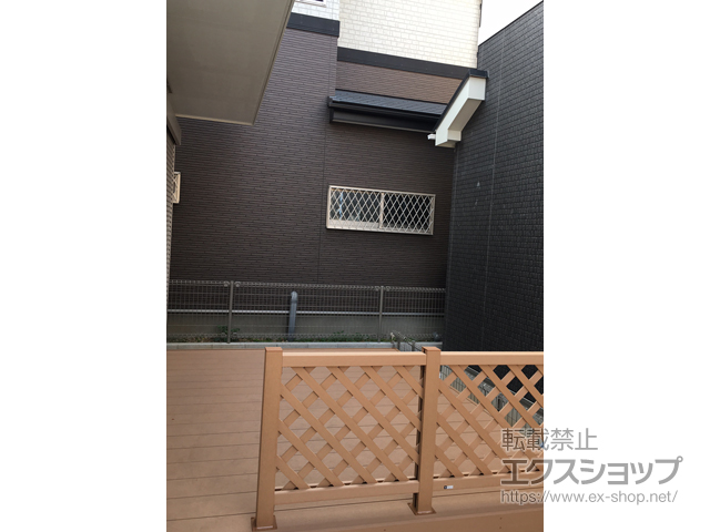 埼玉県越谷市ののウッドデッキ リウッドデッキ 200 施工例
