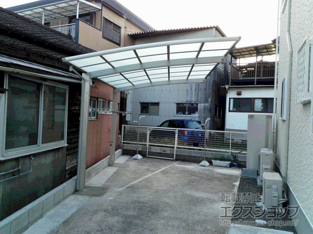 熊本県水俣市ののカーポート レイナポートグラン　積雪〜20cm対応 施工例