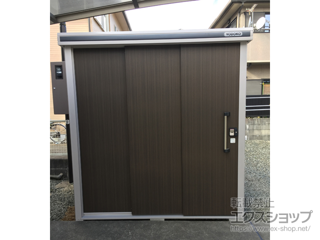 三重県伊勢市のの物置・屋外倉庫 エルモ 一般型 ( LMD-2225H-DW) 施工例