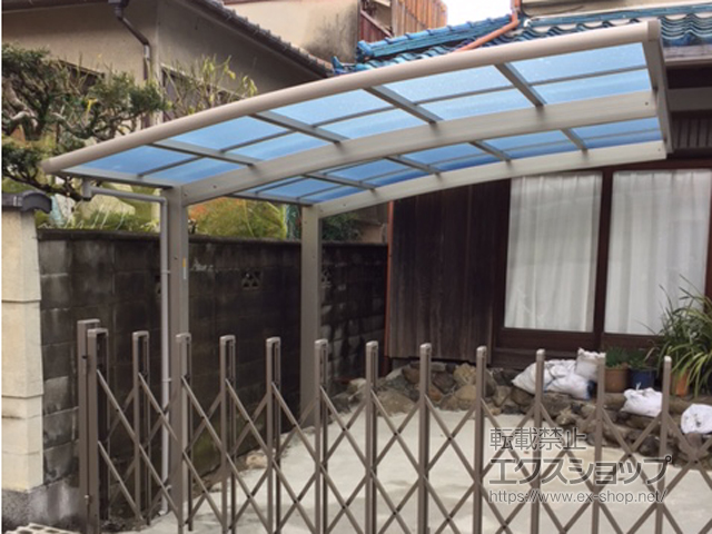 大阪府茨木市ののカーポート レイナポートグラン　積雪〜20cm対応 施工例